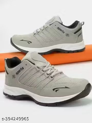 Urban Sport Performance Sneakers (Grey & Black)